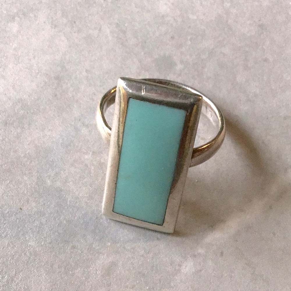Sterling Silver and Turquoise Ring
